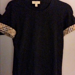 Black Burberry T shirt